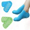 2 Pairs Moisturizing Socks, WalTok Gel Socks Soft Moisturizing Gel Socks, Gel Spa Socks for Repairing and Softening Dry Cracked Feet Skins, Gel Lining Infused with Essential Oils and Vitamins view 1