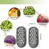 2 Pairs Short Moisturizing Socks, WalTok Cotton Spa Gel Moisture Socks Gel Inner Lining Infused with Essential Oils, Best for Repairing Softening Dry Cracked Feet Skins Overnight view 2