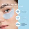 Enaskin Naturals Under Eye Patches for Dark Circles: 30 Pairs Retinol Collagen Eye Gels Mask - Reduce Wrinkles Puffy & Bags - Skin Treatment Pads - Anti Aging Moisturizer For Women (Blue) view 2