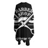 Custom Barber Cape Hairdresser Cape, Add Your Photo Text or Logo Personalized Salon Cape for Men, Customized Hair Cutting Cape for Home Salon Barbershop view 3