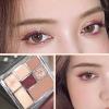 7 Colors Makeup Eye Shadow - Smooth Fine &Flash Lasting &Transparent Shell Matte - Aesthetic Eye Makeup Eyeshadow Palette Warm Neutral Nudes Makeup Pallet for Dating Woman Christmas Cosmetic Gift Se view 3
