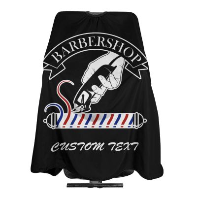 Custom Barber Cape Hairdresser Cape, Add Your Photo Text or Logo Personalized Salon Cape for Men, Customized Hair Cutting Cape for Home Salon Barbershop