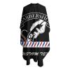 Custom Barber Cape Hairdresser Cape, Add Your Photo Text or Logo Personalized Salon Cape for Men, Customized Hair Cutting Cape for Home Salon Barbershop view 3