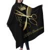 Custom Barber Cape - Add Your Photo, Text or Logo Personalized Salon Cape for Men, Customized Hair Cutting for Home Salon Barbershop view 2