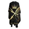 Custom Barber Cape - Add Your Photo, Text or Logo Personalized Salon Cape for Men, Customized Hair Cutting for Home Salon Barbershop view 3