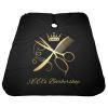 Custom Barber Cape - Add Your Photo, Text or Logo Personalized Salon Cape for Men, Customized Hair Cutting for Home Salon Barbershop view 4