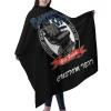 Custom Barber Cape Hairdresser Cape, Add Your Photo Text or Logo Personalized Salon Cape for Men, Customized Hair Cutting Cape for Home Salon Barbershop view 2