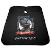 Custom Barber Cape Hairdresser Cape, Add Your Photo Text or Logo Personalized Salon Cape for Men, Customized Hair Cutting Cape for Home Salon Barbershop view 4