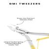 GMI-TWEEZERS - Professional Cuticle Remover, Cuticle Pusher And Cuticle Trimmer - Manicure Tool Cuticle Nippers - Durable Cuticle Cutter For Finger And Nail - Instant Cuticle Kit (Gold) view 3