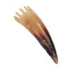 Horn Comb, Massage Comb Horn Shape Smoothly Appearance Portable Delicate Teeth Scalp Massager Brush view 2