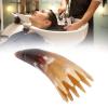 Horn Comb, Massage Comb Horn Shape Smoothly Appearance Portable Delicate Teeth Scalp Massager Brush view 4