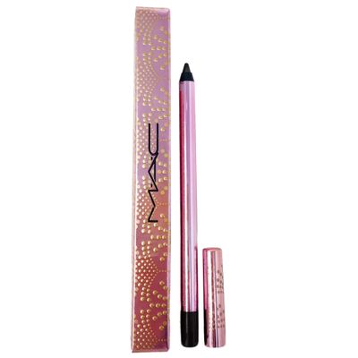 MAC Limited Edition Bubbles & Bows Powerpoint Eye Pencil - Coal As Ice (Black with gold scatter pearl) - 0.04 oz / 1.2 g