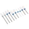 10pcs Nail Drill Bits Sets, Electric Nail File and Ceramic Acrylic Gel Nail Bit Kit, Cuticle Remover Bits for Manicure Pedicure, Nail Art Tools view 3