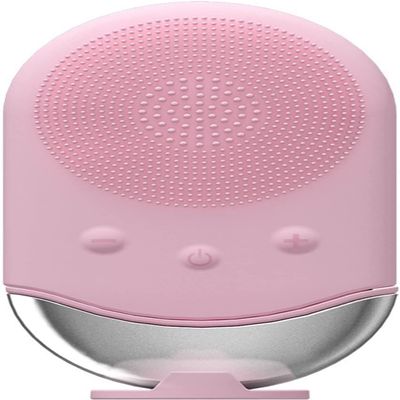 DULASP Facial Cleansing Brush,Sonic Face Brush Silicone Electric Facial Washing Cleansing Brush Version Electric Deep Cleaning Waterproof Skin Care Tool
