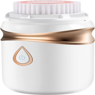 DULASP Facial Cleansing Spin Brush Set, 2 Speeds Electric Face Scrubber Cleanser Brush, Face Brush for Gentle Exfoliation and Deep Scrubbing