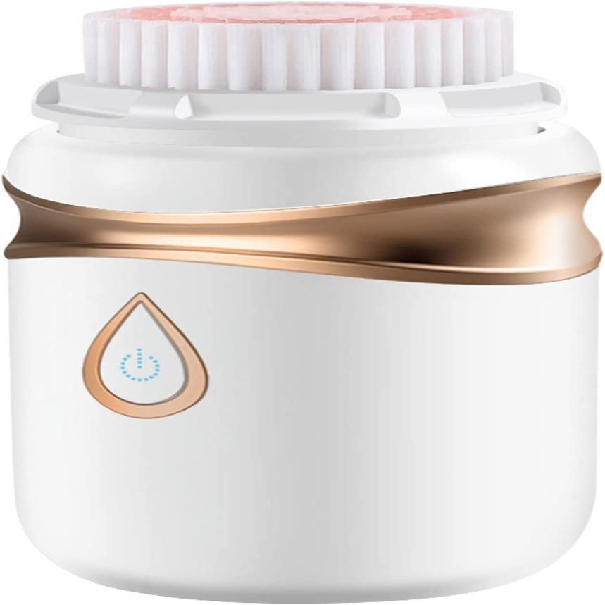DULASP Facial Cleansing Spin Brush Set, 2 Speeds Electric Face Scrubber Cleanser Brush, Face Brush for Gentle Exfoliation and Deep Scrubbing
