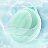 DULASP Round Facial Cleansing Brush, Soft Silicone Waterproof Face Cleansing Instrument, High Frequency Vibration Electric Wash Brush, for Skin Exfoliation, Deep Cleansing (Color : Green) view 1
