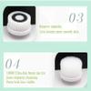 DULASP New 4-in-1 Electric Cleansing Brush, Waterproof Beauty Facial Silicone Pore Cleaner view 3