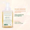 SoF Hydrating Foaming Hand Wash - With Organic Agave Nectar & Coconut Oil- Vegan & Non GMO- Free From Phthalates, Sulfates & Parabens- Sweet Almond - 8 oz Bottle 6 Pack view 2