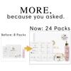 Collagen Melting Mask Set - Anti-Aging Routine with Melting Mask(24 Treatment Pouches), Mist & Cream | Firming, Wrinkle Repair, Deep Hydration - All Skin Types (SET) view 2