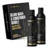 The Beard Struggle - Radiance Beard Wash & Conditioner Bundle - Gold Collection - Pack of 2, Asgardian Secret - Nourish, Cleanse, Softens, & Strengthens Beard - Beard Wash and Conditioner for Men view 1