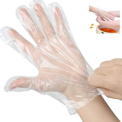 Bynetta 100pcs Paraffin Wax Foot Bath Liners, Feet Protectors Covers, Plastic Disposable Booties Treatment for Rough Dry Cracked Feet Reduce Dead Skin foot mask