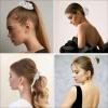 OTYOU 6 Pack Sequins Hair Scrunchies Rich Tones Scrunchy Metallic Bobbles Elastic Hair Bands Ties Glitter Ponytail Bun Holders Hair Accessories for Women Girls (Silver) view 4