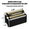 Shaver Replacement Foil and Cutters compatible with BaBylissPRO Barberology Double FXFS2 (2PC Black) view 4