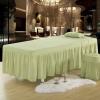 ZYFAB Quilted Beauty Bedskirt,Solid Salon Massage Table Bed Sheet Bedspread Massage Sheet SPA Bed Full Cover with Skirt,E,80 * 190cm view 1