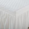 ZYFAB Quilted Beauty Bedskirt,Solid Salon Massage Table Bed Sheet Bedspread Massage Sheet SPA Bed Full Cover with Skirt,H,80 * 190cm view 3