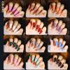Teenitor 12 Colors Almond Press On Nails Short Length, Almond Shaped Press On Nails With Glue, Press On Nails Medium Almond, Almond Acrylic Nails Press On Almond Nails view 2