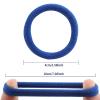 100 Pcs Thick Seamless Hair Ties, Ponytail Holders Hair Accessories No Damage for Thick Hair Christmas Gift(Rainbow Colors) view 2