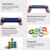 100 Pcs Thick Seamless Hair Ties, Ponytail Holders Hair Accessories No Damage for Thick Hair Christmas Gift(Rainbow Colors) view 3