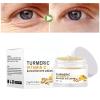 2PCS Turmeric Vitamin C Eye Cream for Wrinkle Dark Circles Under Eye Treatment Women Firm Hydrating brightening Correcting Turmeric Eyes moisturizer Cream view 3