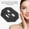 Face Eye Mask Jadestone Cover Face Massage Jadestone Sleeping Cover for Spa Dark Circles (Black) view 4