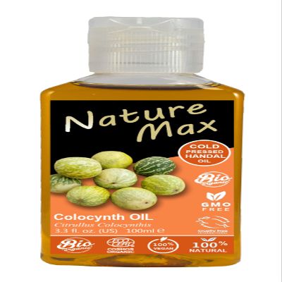 Nature Max Handal Citrullus Oil Natural Undiluted Pure For Hair Skin Care & Food Cold Pressed Premium (1 Pack = 3.38 oz / 100 ml)  
