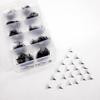 20D, 25D Mega Lashes. 500 Premade Volume Lash Fans. Eyelash Extensions. Handmade! (20D - D Curl - 0.03, 15mm) view 4