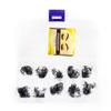 20D, 25D Mega Lashes. 500 Premade Volume Lash Fans. Eyelash Extensions. Handmade! (25D - C Curl - 0.03, 12mm) view 3