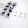20D, 25D Mega Lashes. 500 Premade Volume Lash Fans. Eyelash Extensions. Handmade! (20D - D Curl - 0.03, 11mm) view 4