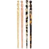 KALLORY 4Pcs Acetate Hair Sticks, Tortoise Shell Hair Pin Leopard Hairpins Hair Styling Tools for Girls Women view 1