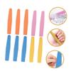 minkissy 10pcs Nail File Professional Manicure Tools for Nail Care Multi-Sided Design for Easy Polishing and Portable view 2