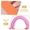 minkissy 10pcs Nail File Professional Manicure Tools for Nail Care Multi-Sided Design for Easy Polishing and Portable view 3