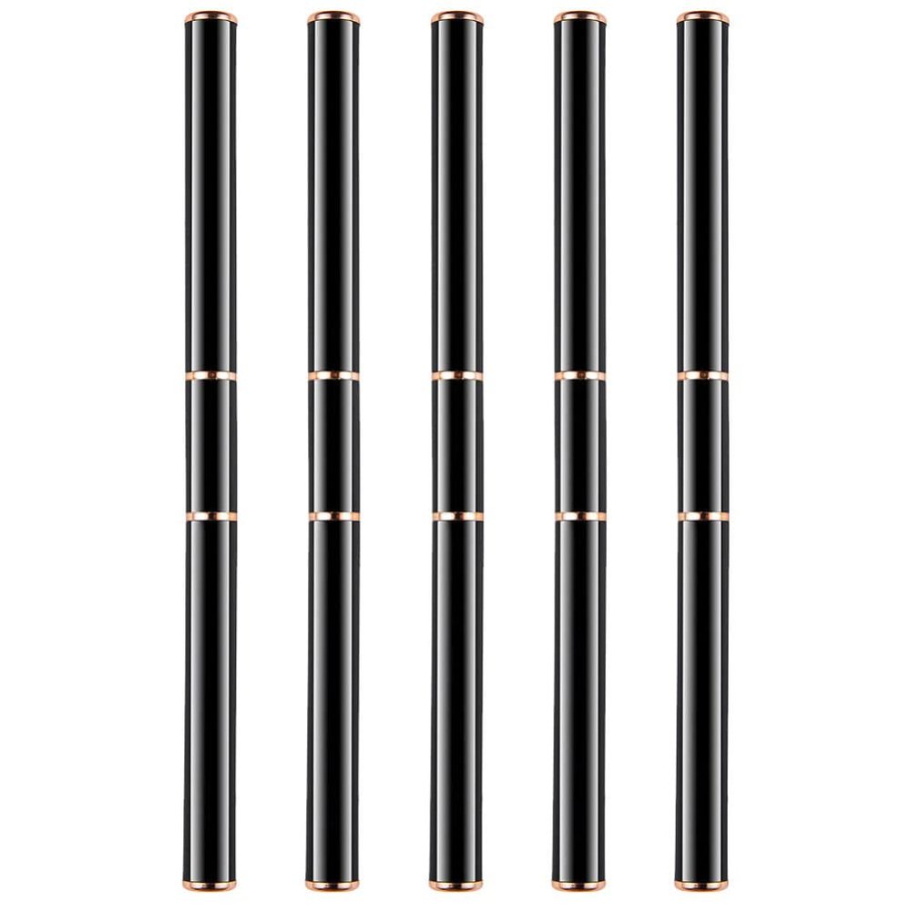minkissy 5pcs Dual-ended Nail Art Liner Brush for Nail Painting and Decoration Design for Home Manicure and Professional Salon Use