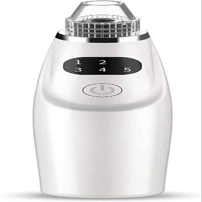 EZAGMWGFB Blackhead Remover Pore Vacuum, Acne Comedone Tool, USB Rechargeable with LED Display, 5 Suction Power and Probes for Deep Cleaning