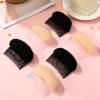 minkissy 6pcs Hair Styling Sponge Comb for Women White Black Hair Shaper Tools Easy to Use Accessories for Weddings Parties and Everyday Styles view 4