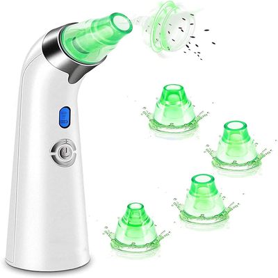 EZAGMWGFB Blackhead Remover Vacuum Pore Cleaner - Facial Cleanser Electric Acne Comedone Extractor Kit USB Rechargeable Suction Tool with LED Display for Skin