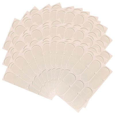 KALLORY 60pcs Ear Tape Correction Stickers Behind Ear Corrector Cosmetic Ear Patch to Creat V-Shaped Face Transparent Ear Clean