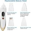 EZAGMWGFB Facial Pore Cleaner, Electric Blackhead Removal, Portable Device Microcrystalline Vacuum Suction Skin Cleansing Tool view 3