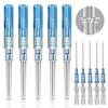 Catheter Needles - Prgislew 5Pcs Catheter Piercing Needles 22G IV Catheter Needles Ear Nose Piercing Needles Hollow Needles for Lip Tongue Belly Navel Nipple Cartilage Piercing Kit view 1
