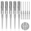 Catheter Piercing - Prgislew 5Pcs Catheter Piercing 16G IV Catheter Ear Nose Piercing Hollow Catheter for Lip Tongue Belly Navel Nipple Cartilage Piercing Kit view 1